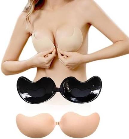 Push Up Strapless Sticky Bra